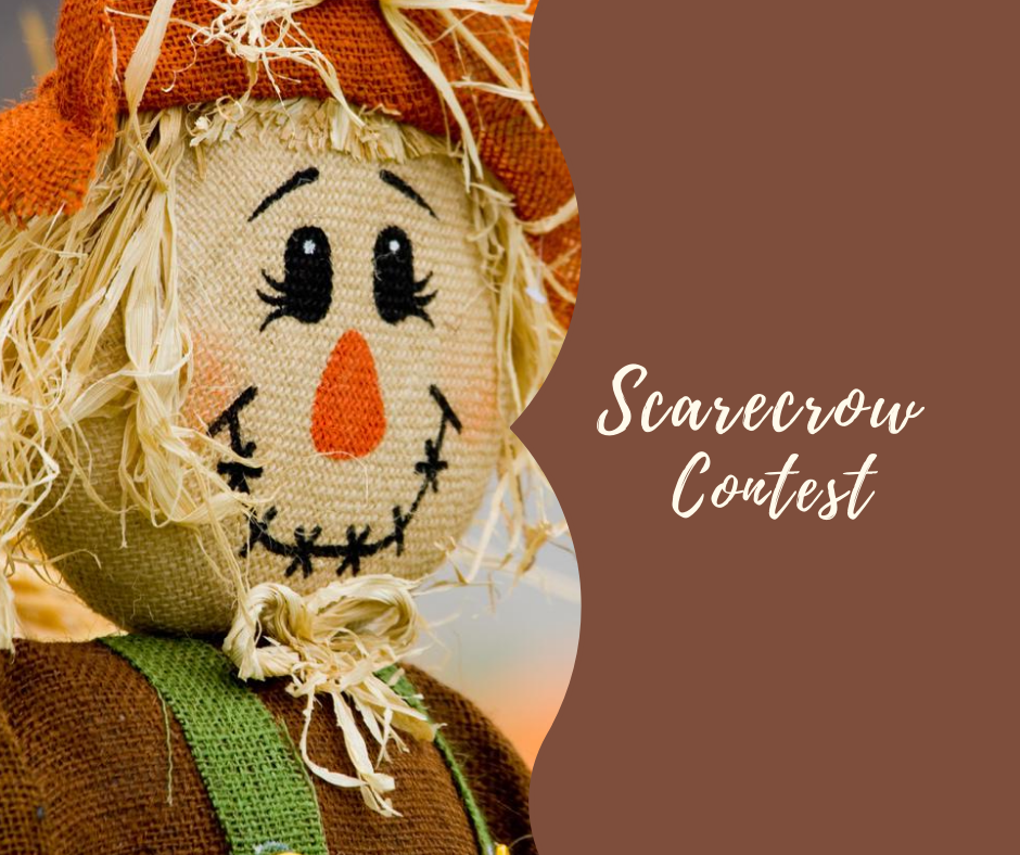 Bremen Chamber of Commerce Scarecrow Contest Scarecrow Contest Ad with a scarecrow